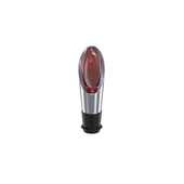 Tescoma 695438 tappo per bottiglie e decanter Nero, Rosso, Acciaio inox