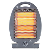 Electroline QHE8065 stufetta elettrica Interno Grigio 800 W Riscaldatore di ambienti elettrico al quarzo