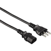 Hama Cavo alimentazione spina Italiana/IEC 60320 C13 F (VDE), 1,5 metri, nero, 1 stella