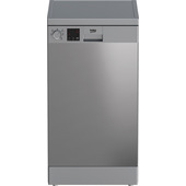 Beko DVS05024X: Lavastoviglie SLIM a Libera Installazione, 45 cm, 10 Coperti