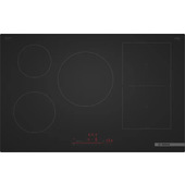Bosch Serie 6 PVW81CHB1E piano cottura Nero Da incasso 80 cm Piano cottura a induzione 5 Fornello(i)