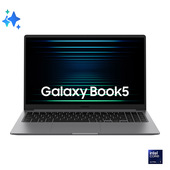 Samsung Galaxy Book5 Intel Core Ultra 7 255U Computer portatile 39,6 cm (15.6") Full HD 32 GB LPDDR5x-SDRAM 1 TB SSD Wi-Fi 6 (802.11ax) Windows 11 Home Grigio