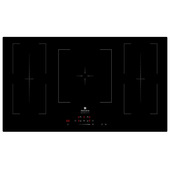 Electroline IHES590F piano cottura a induzione Nero Da incasso 90cm 5 zone di cui 2 flexy