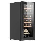 Electroline EWC18D1 cantina vino Cantinetta vino con compressore Libera installazione Nero 18 bottiglia/bottiglie