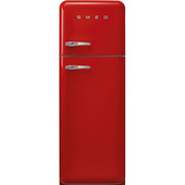 Smeg FAB30RRD6 frigorifero con congelatore Libera installazione 294 L Rosso Made in Italy