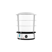 Cecotec Vapovita 3000 Inox pentola a vapore Libera installazione 800 W Nero, Acciaio inox, Trasparente