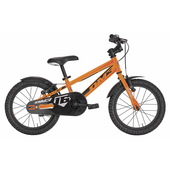 Alpina Bike Flip 16'' Balance bike Acciaio Arancione, Nero