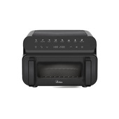 Ardes ARFRYA09GP friggitrice Singolo 10 L Indipendente 2000 W Friggitrice ad aria calda Nero