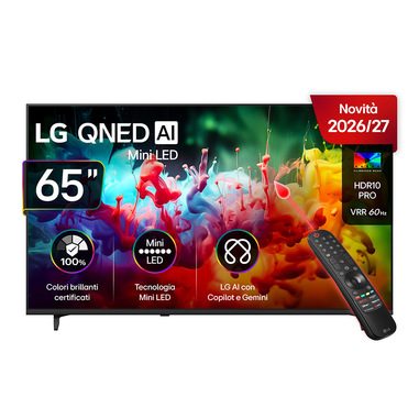 LG QNED AI MiniLED 65'' Serie QNED70B 65QNED70B6C,...