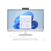 HP All-in-One 27-cr0058nl Intel® Core™ i5 i5-1335U 68,6 cm (27") 1920 x 1080 Pixel PC All-in-one 16 GB DDR4-SDRAM 512 GB SSD Windows 11 Home Wi-Fi 6 (802.11ax) Bianco