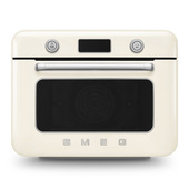 Smeg Forno combinato a vapore da appoggio 50's Style - Panna - COF01CREU