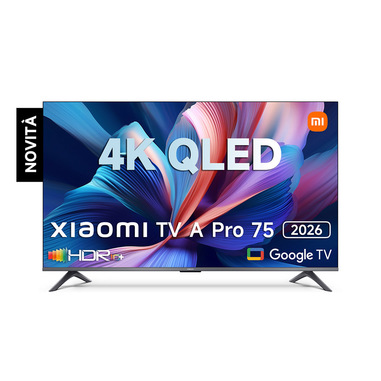 Xiaomi TV A Pro 75 2026 75" QLED 4K Ultra HD Smart...