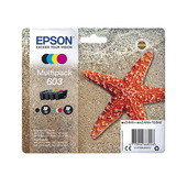 Epson 603 stella marina Multipack cartuccia d'inchiostro 4 colori (BK/C/M/Y)