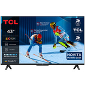 TCL P6K Serie Smart TV 4K Ultra HD 43" 43P6K, Dolby Audio, HDR10+, Google TV