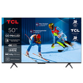 TCL C6K Serie Smart TV QD-MiniLED 4K 50" 50C6K, 144Hz, Dolby Vision IQ & Atmos, Google TV