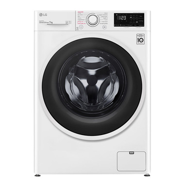 LG F2WV3S7SHE Lavatrice slim 7kg AI DD, Classe D, 1200 giri, Vapore