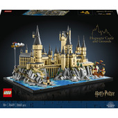 LEGO Harry Potter 76419 Castello e Parco di Hogwarts, Grande Set con Torre dell'Astronomia, Sala Grande e Camera dei Segreti