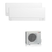 Mitsubishi Electric MITKIT2-53AY9+12WF condizionatore fisso Climatizzatore split system Bianco