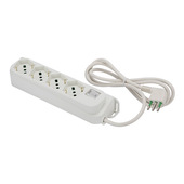 FANTON 404204 prolunghe e multiple 1,5 m 4 presa(e) AC Interno Bianco