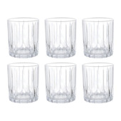 Tognana Porcellane N3585A0TRAS bicchiere per acqua Trasparente 6 pz 350 ml