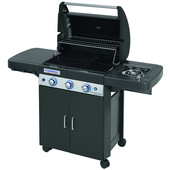 Campingaz 3 Series Classic LS Dark Barbecue Carrello Gas Nero 11900 W