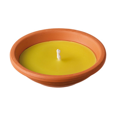 STAR 97585 candela di cera Rotondo Citronella Terracotta 1 pezzo(i)