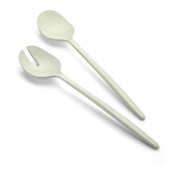 Fratelli Guzzini 106101156 cucchiaio Cucchiaio da insalata Plastica Bianco 2 pz