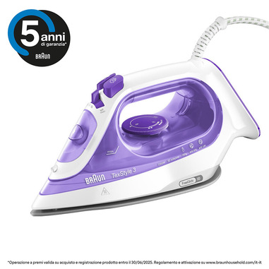 Braun TexStyle 3 Ferro a vapore SI3042VI
