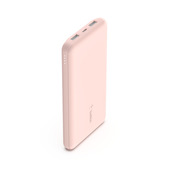 Belkin POWERBANK 10K CON CAVO USB-A USB-C - ROSA