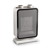 Innoliving INN-579 stufetta elettrica Interno Nero, Bianco 1500 W Riscaldatore ambiente elettrico con ventilatore