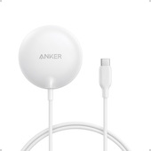 Anker A25M2H21 Caricabatterie per dispositivi mobili Smartphone, Auricolare Bianco USB Carica wireless Interno