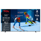 TCL C6K Serie Smart TV QD-MiniLED 4K 98" 98C6K, 144Hz, audio Onkyo 2.1, Dolby Vision IQ & Atmos, Google TV