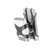 Cellularline Rider Power - Universal Supporto per manubrio con fascetta porta powerbank integrata