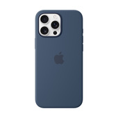 Apple Custodia MagSafe in silicone per iPhone 16 Pro Max - Denim