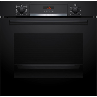 Bosch Serie 4 HQA574BB3 Forno con vapore Pirolitico Nero Classe A+