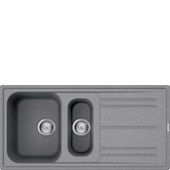 Smeg LZ102CT lavello Lavello ad incasso Rettangolare Composito Made in Italy