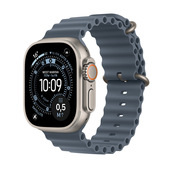 Apple Watch Ultra 3 GPS + Cellular 49mm Cassa Titanio with Anchor Blue Ocean Band