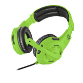 Trust GXT 310-SR Spectra Auricolare Cablato A Padiglione Gaming Nero, Verde