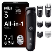 Braun AIO5520 F1 Series 5 All-in-One Style Nero 14 Ioni di Litio