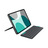 Logitech Flip Folio QWERTY Italiano Bluetooth Grafite