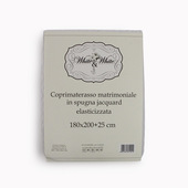 TESS White & White Coprimaterasso matrimoniale