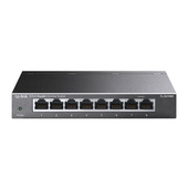 TP-Link TL-SG108S(UN) switch di rete Non gestito Gigabit Ethernet (10/100/1000) Desktop Nero
