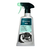 Electrolux ACCESSORI PIANO M3SCS301 Steel care spray. Formula extra delicata per lucidare tutte le superfici in acciaio inossidabile. Particolarmente adatto alle superfici ampie. Senza risciacquo.