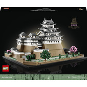 LEGO Architecture 21060 Castello di Himeji, Kit di Modellismo per Adulti, Collezione Monumenti, Albero Ciliegio in Fiore