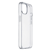 Cellularline Clear Strong - iPhone 14 Plus Custodia rigida con bordi in gomma - con tecnologia antibatterica integrata
