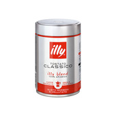 Illy Barattolo da 250g di caffè macinato per Moka Tostato CLASSICO