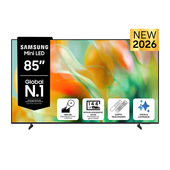 Samsung Mini LED AI TV 85" UE85M80HAUXZT 4K, Processore NQ4 AI Gen2, 4K Upscaling, Color Booster Pro, OTS Lite, Metal Stream Design, Vision AI Smart TV, 2026