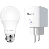 EZVIZ T30 + LB1-White presa intelligente 2300 W Casa, Ufficio Bianco