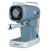 Tognana Porcellane Macchina da Caffè Espresso Retrò 1100W – Per Caffè Macinato e Cialde ESE, Funzione Cappuccino, Serbatoio 0,7L