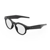 Oakley Meta HSTN - with Meta AI, Audio, Photo, Video Compatibility - Black, Clear
